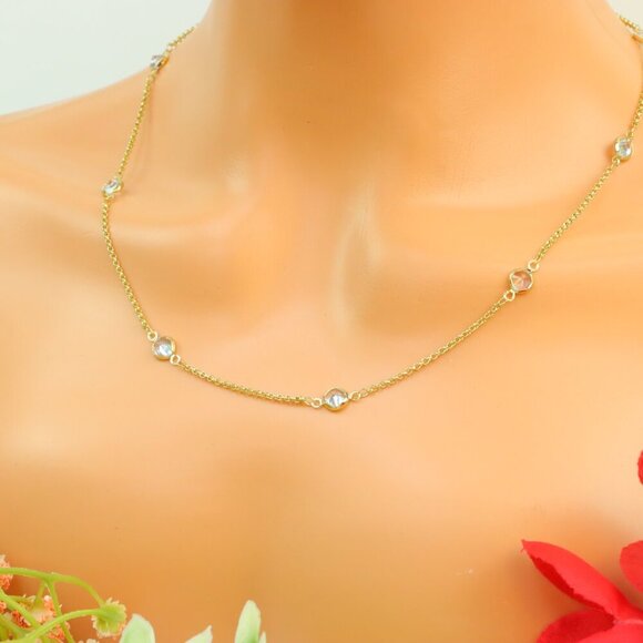 "New Beautiful Design Necklace Chain for Women/Girls, Gift, N767 - Picture 10 of 10